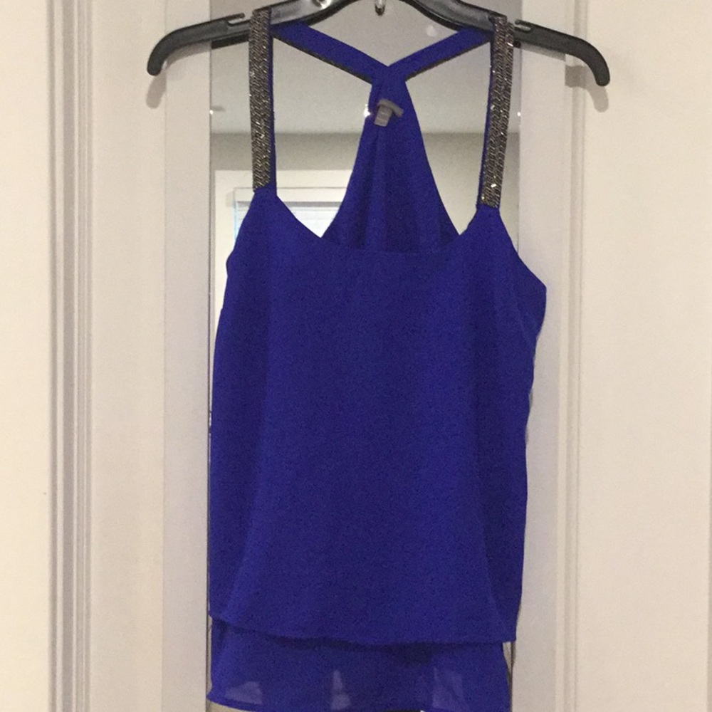 Charlotte Russe blue tank